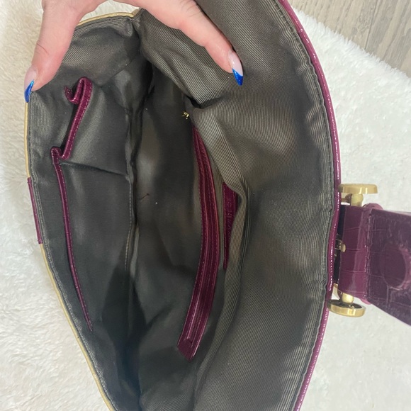 BCBG Max Azria buckle detail clutch - Picture 5 of 10